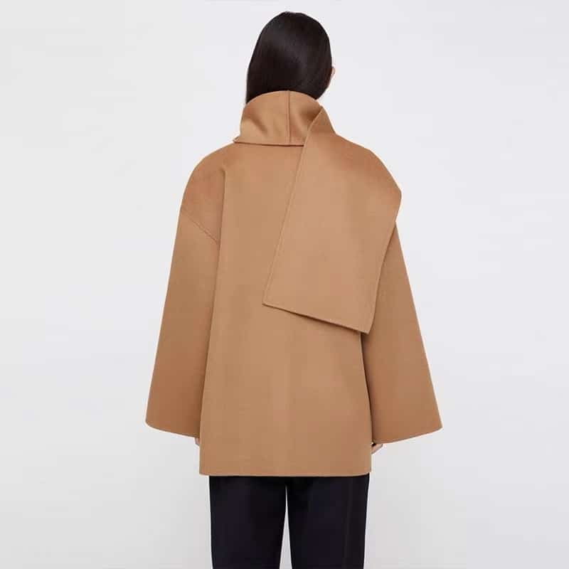 Manteau femme camel cintré Manteau femme camel cintré – Image 2